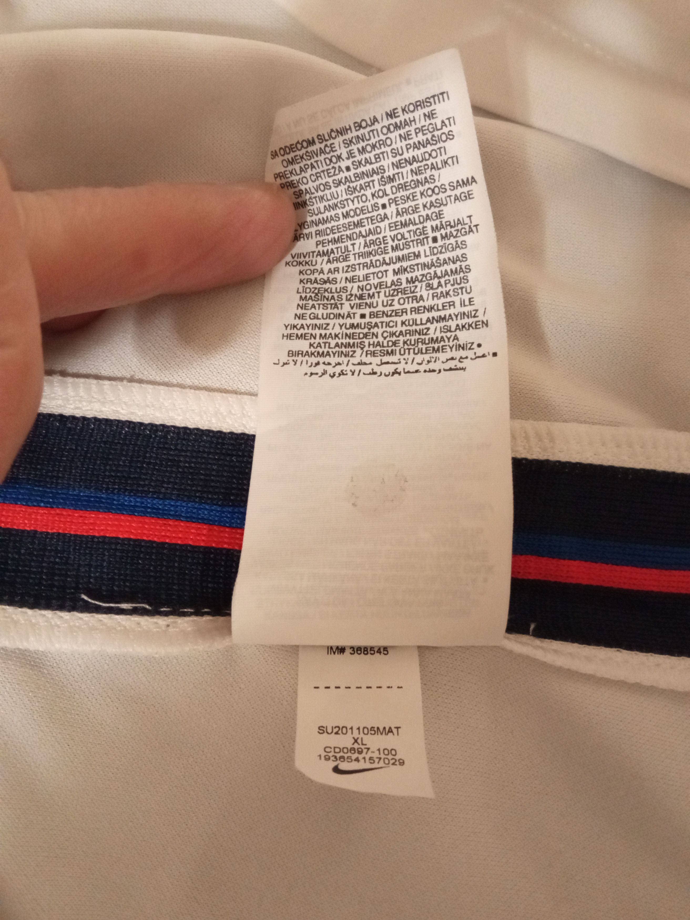 Nike × Vintage England Home football shirt 2020 - 2022 Size US XL / EU 56 / 4 - 5 Thumbnail
