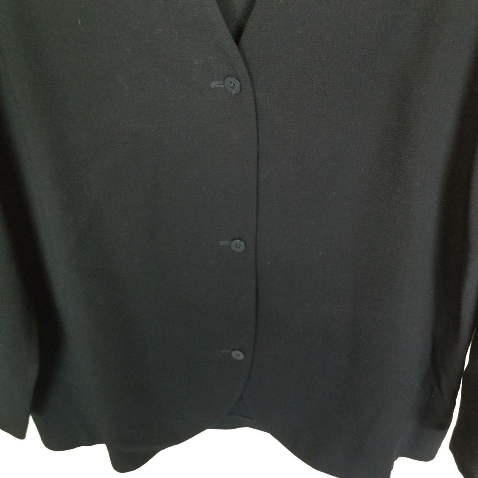 Eileen Fisher Vintage Eileen Fisher Wool Shacket Classic Minimalist L Size L / US 10 / IT 46 - 3 Thumbnail