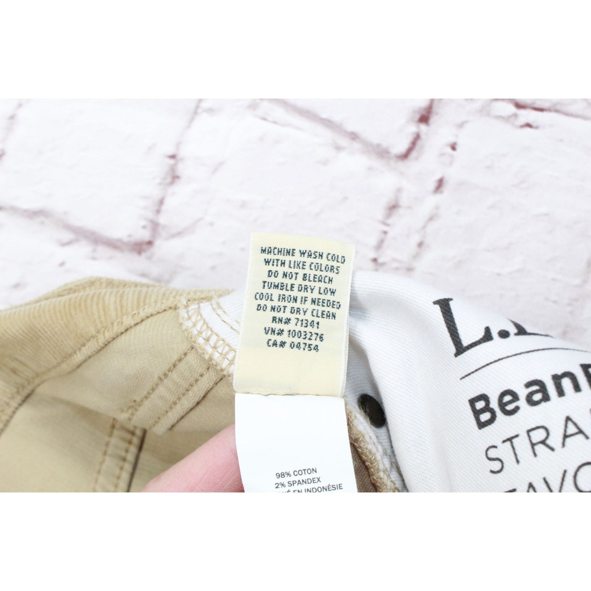L.L. Bean LL Bean Women's BeanFlex Five Pocket Corduroy Pants Size 28" / US 6 / IT 42 - 10 Thumbnail