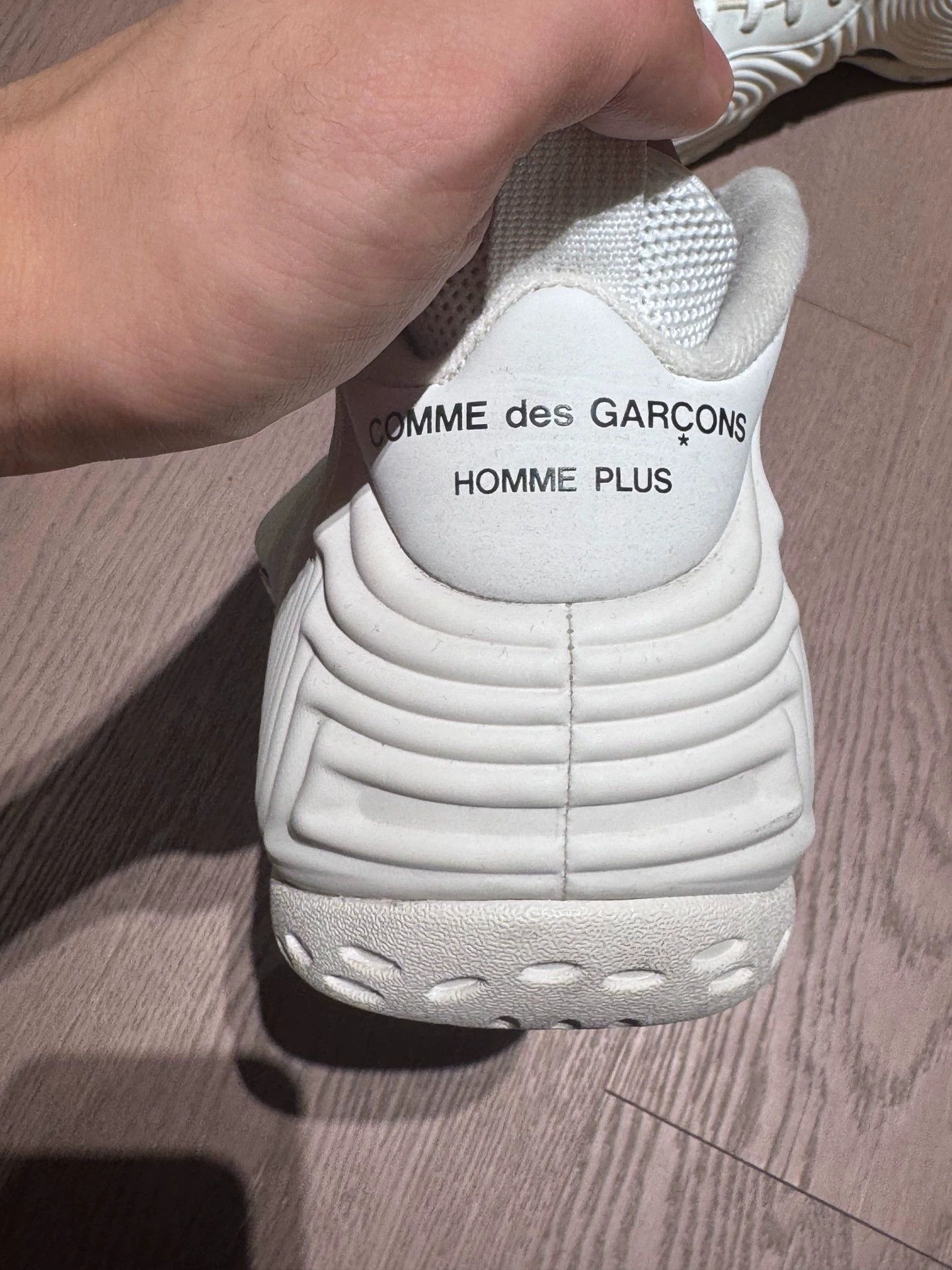 Nike COMME DES GARCONS SHIRT x Nike Foamposite Size US 9 / EU 42 - 3 Thumbnail