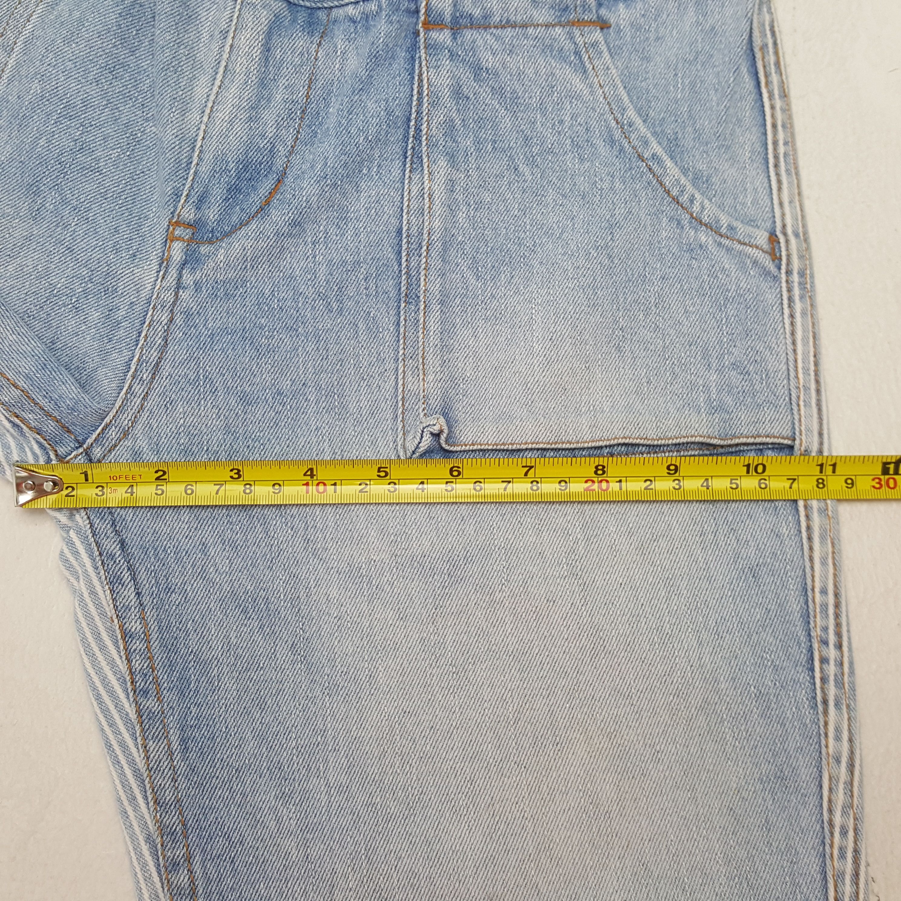 Vintage Nice Design Streetwear Style Jeans RR30 Size 29" - 9 Thumbnail