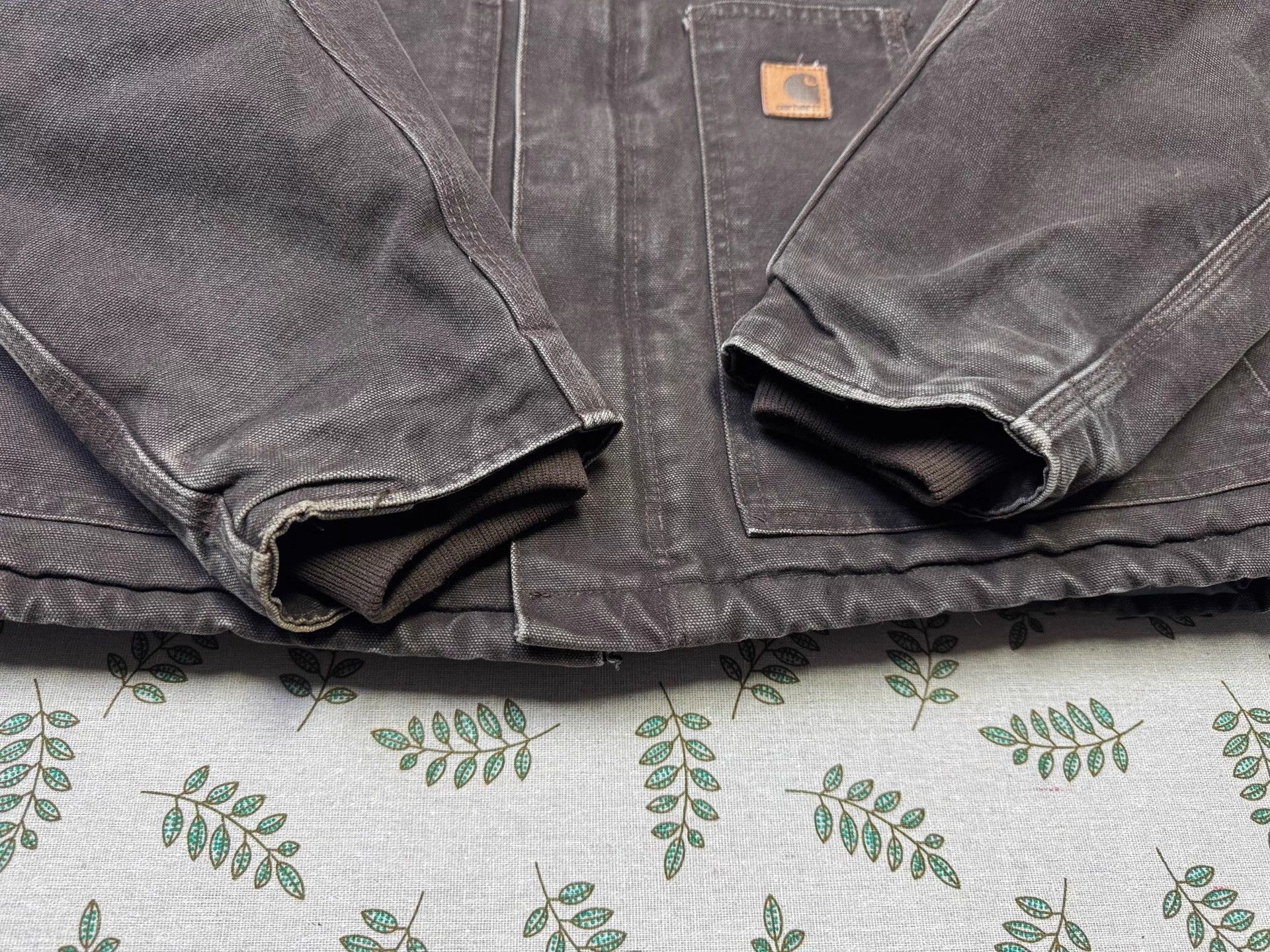 Carhartt Carhartt J22 DKB Brown M Washed Duck Canvas Jacket Size US M / EU 48-50 / 2 - 3 Thumbnail