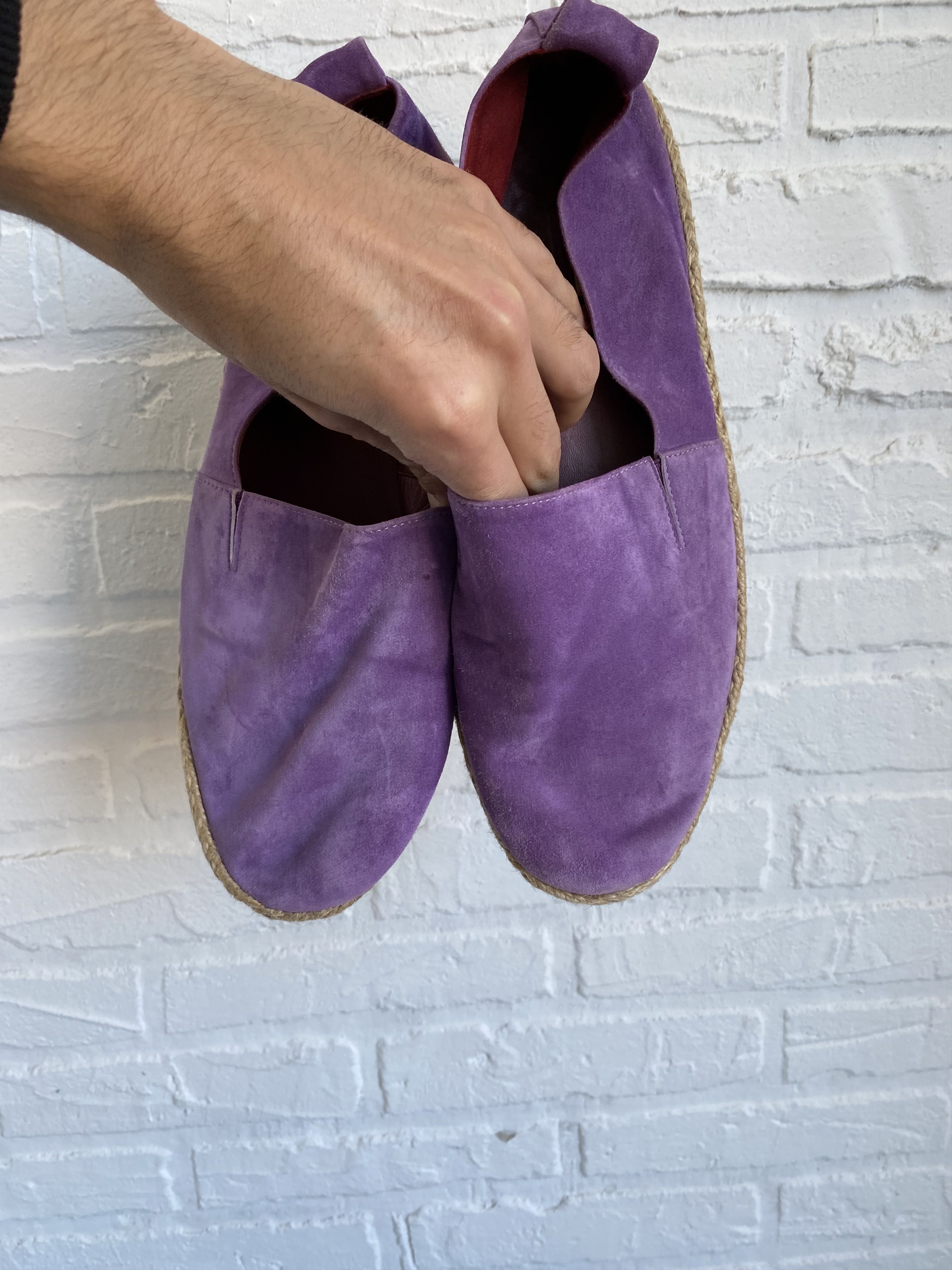 Zilli Zilli suede leather violet espadrilles Size US 10 / EU 43 - 5 Thumbnail