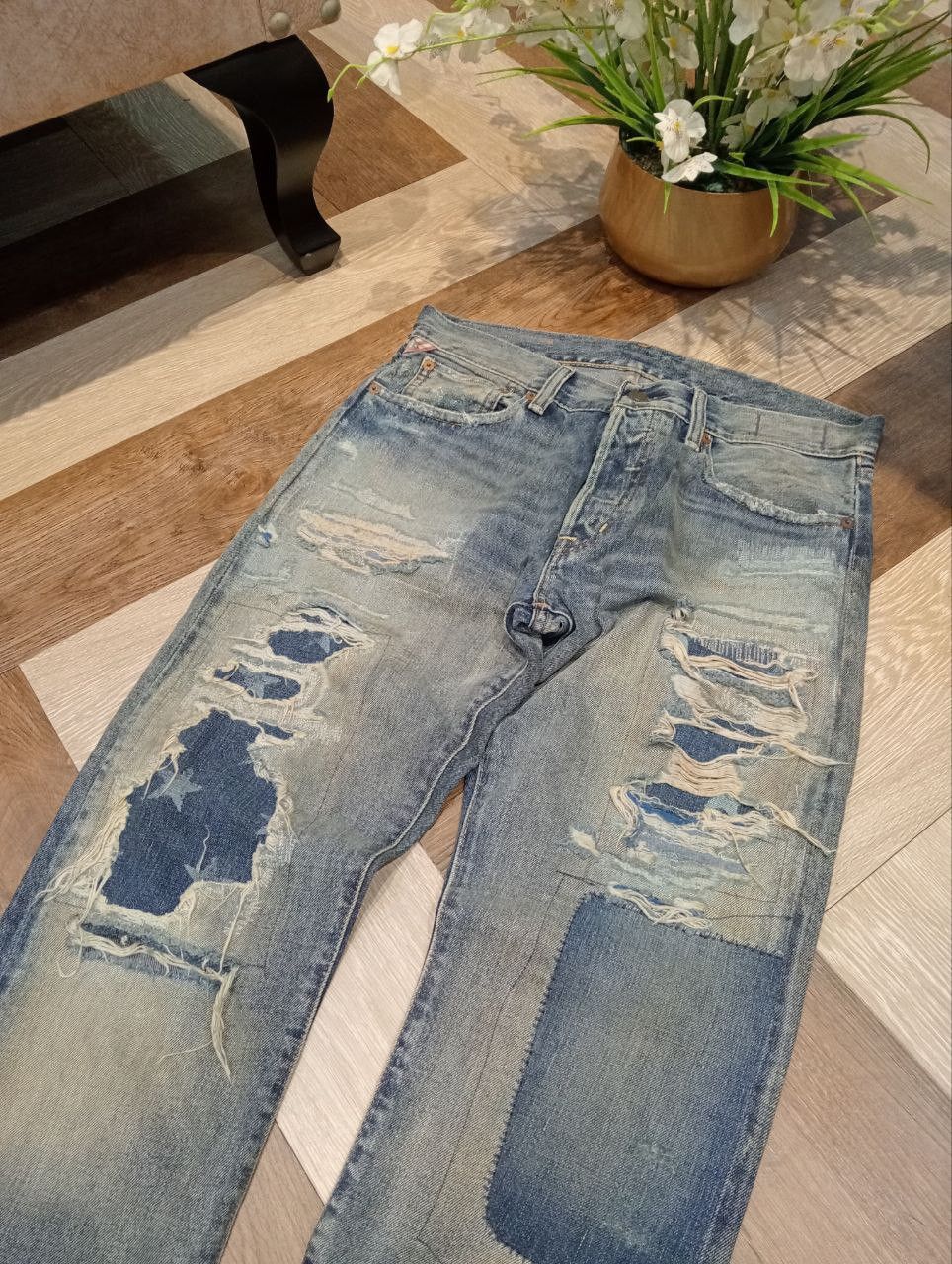 Denim & Supply Ralph Lauren DENIM & SUPPLY RAPLH LAUREN PROSPECT SLIM LIGHT WEIGHT JEANS Size US 32 / EU 48 - 4 Thumbnail
