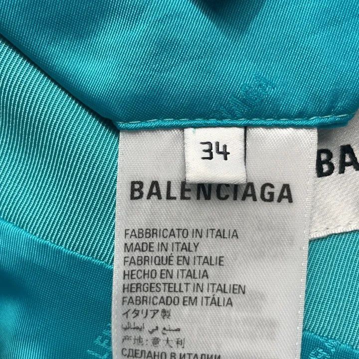 Balenciaga Balenciaga SS22 Solid Color Blazer for Women 0079-2507 Size S / US 4 / IT 40 - 3 Thumbnail
