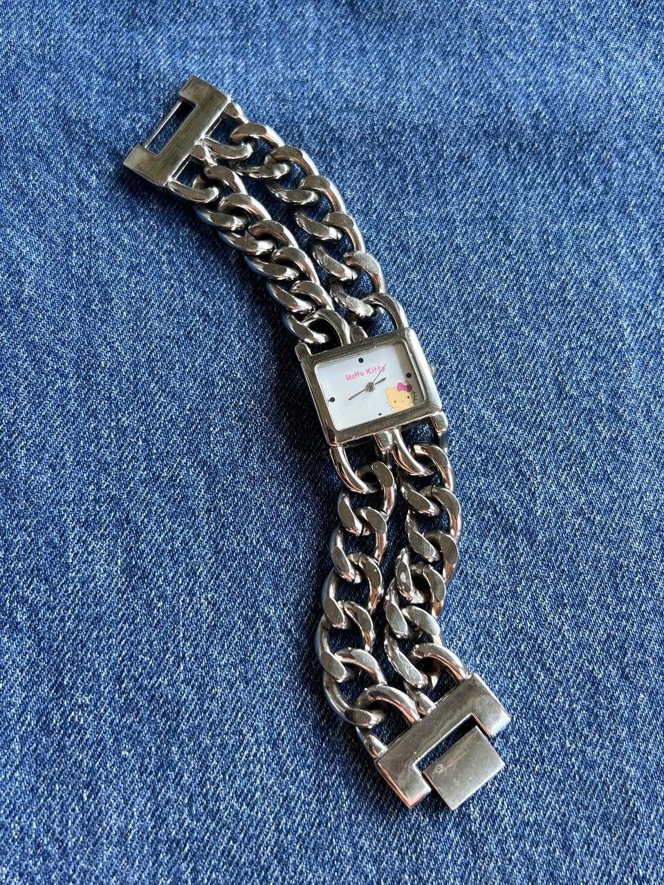 Japanese Brand Vintage Japanese style Hello Kitty Watch Futuristic Steel Size ONE SIZE - 1 Thumbnail