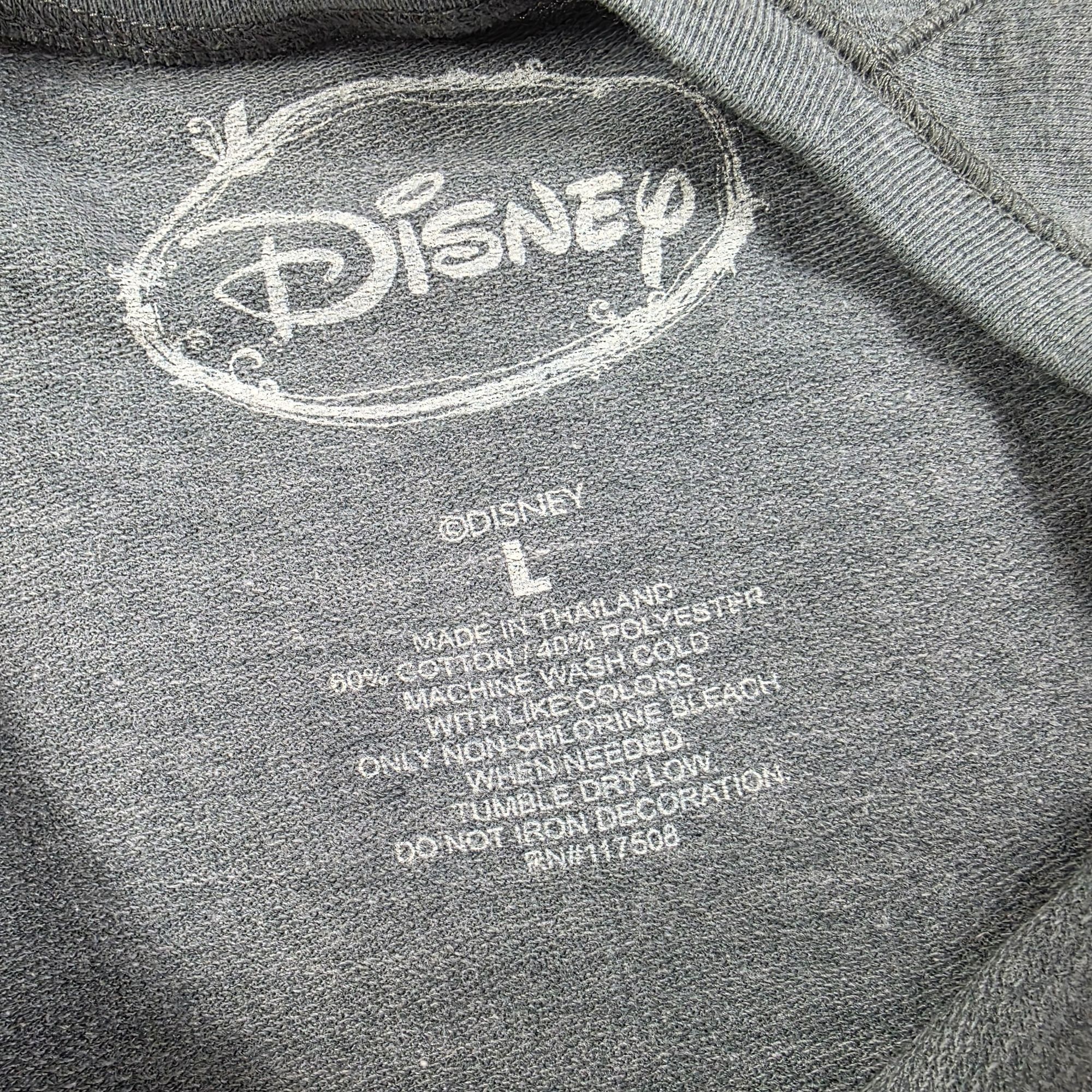Disney Disney The Little Mermaid Womens Size Large Sweatshirt Gray Size L / US 10 / IT 46 - 3 Thumbnail