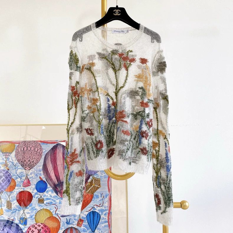 Dior Dior Printed long sleeves Size XS / US 0-2 / IT 36-38 - 1 Thumbnail