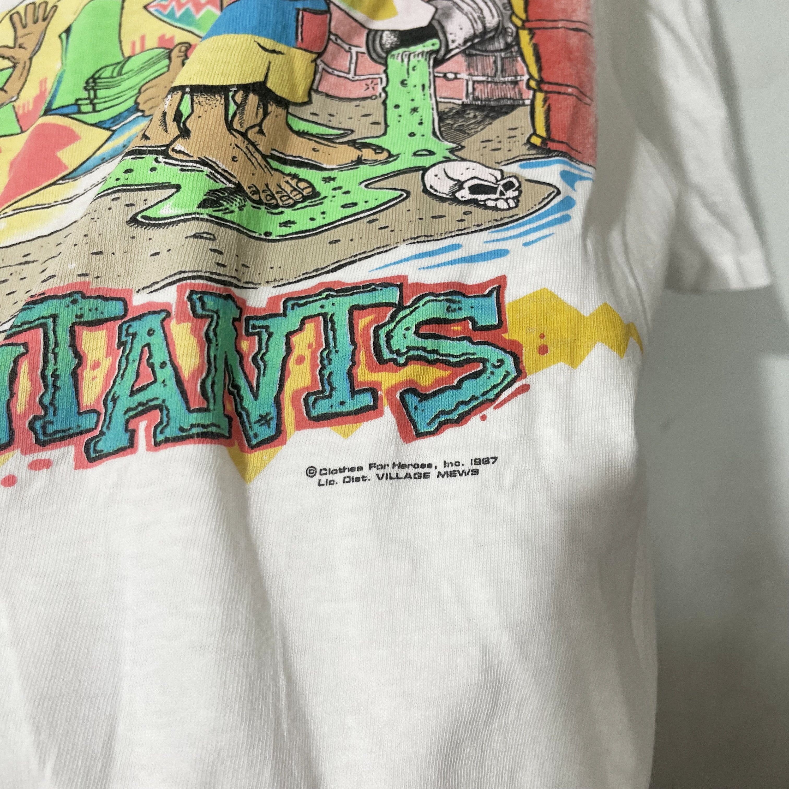 Vintage Vintage 80s Surf Mutants Toxic Waste Surfing Mechanix Shirt Size US XL / EU 56 / 4 - 3 Thumbnail