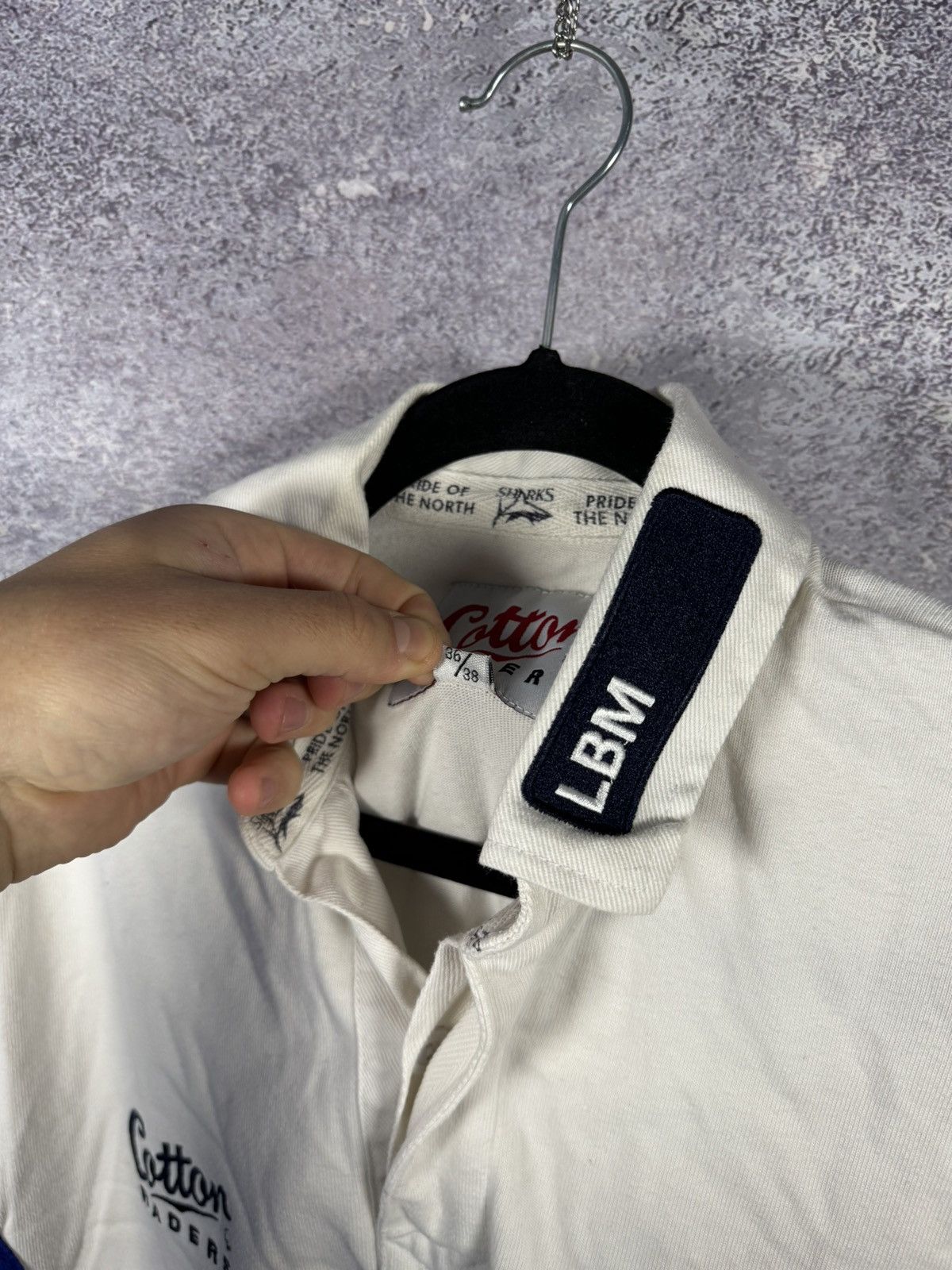 Cotton Traders × Vintage Vintage Sale Sharks Rugby Shirt S Cotton Traders 2004 Jersey Size US S / EU 44-46 / 1 - 12 Thumbnail