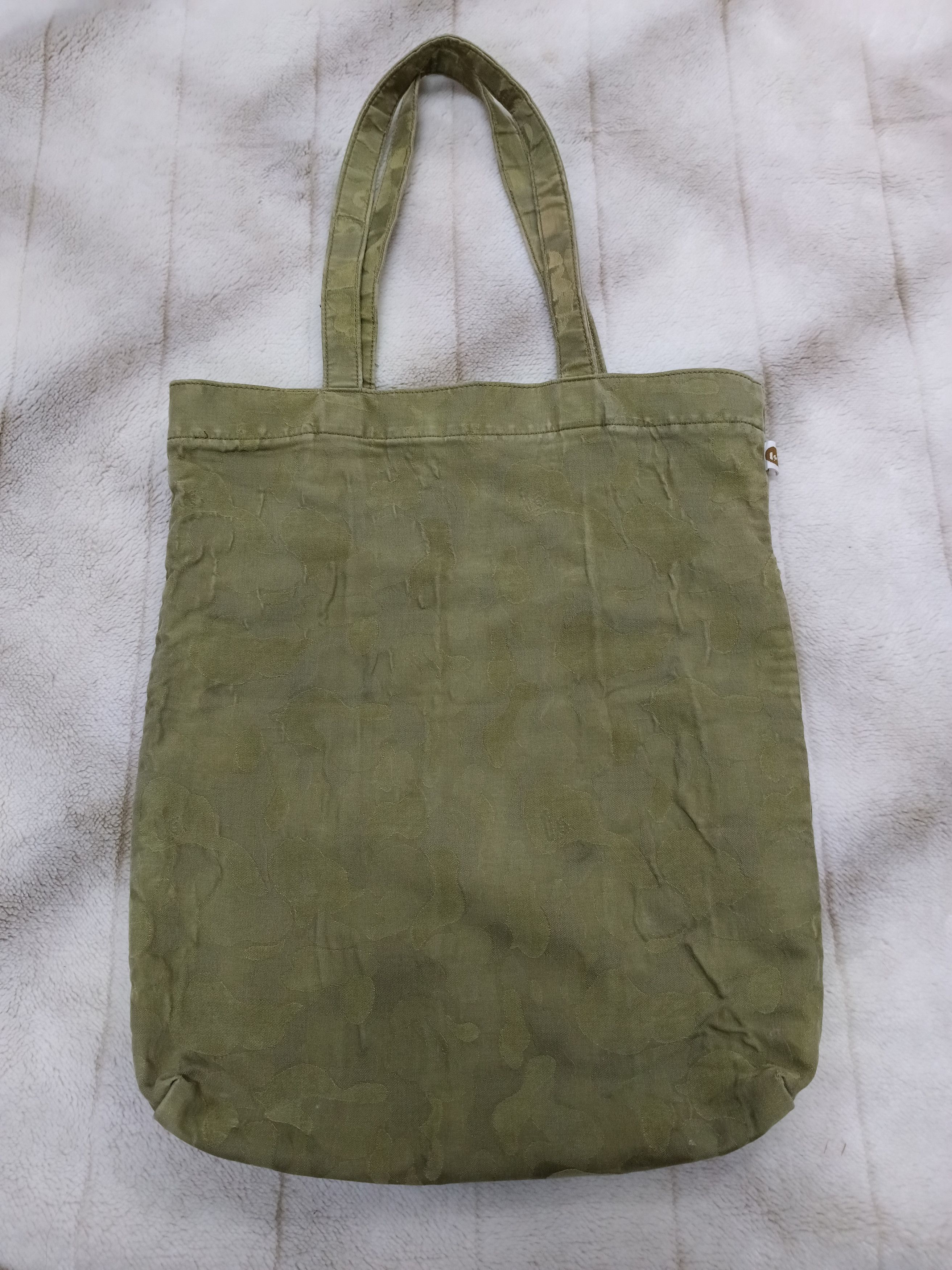 Bape BAPE's "1st Camo" pattern OLIVE GREEN TOTE Size ONE SIZE - 2 Thumbnail