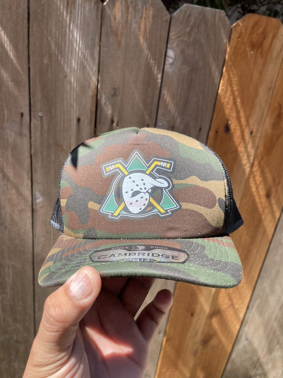 Other Anaheim might ducks upside down trucker hat custom made Size ONE SIZE - 1 Thumbnail