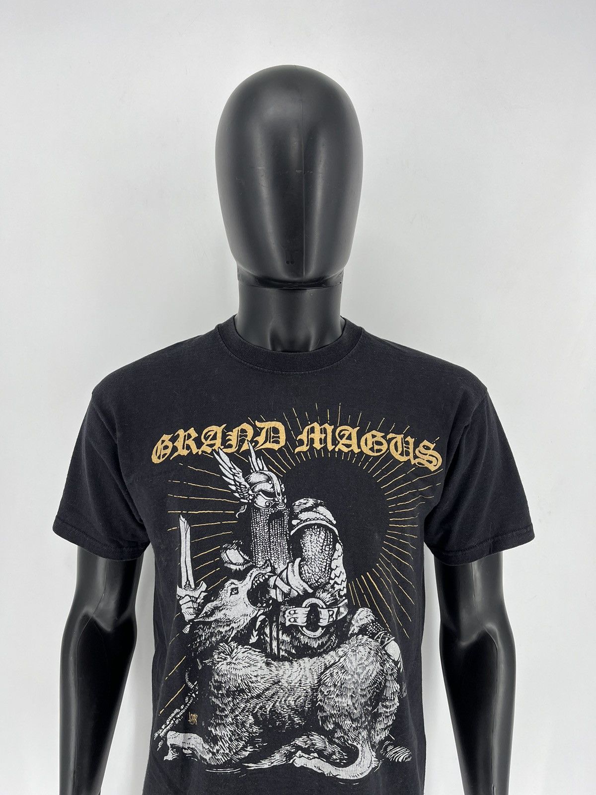 Band Tees Vintage Y2K Grand Magus Metal Band Grunge Faded Double Sided Size US L / EU 52-54 / 3 - 1 Thumbnail