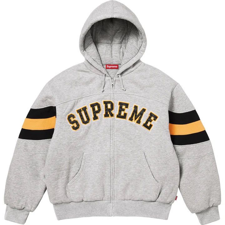 Supreme Supreme Futura Hooded Sweatshirt Heather Grey (Size XL 
