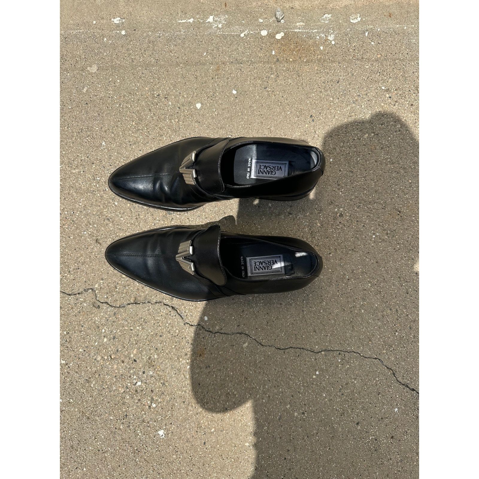 Versace Vintage Versace Dress Shoes Size US 6 / EU 39 - 2 Thumbnail