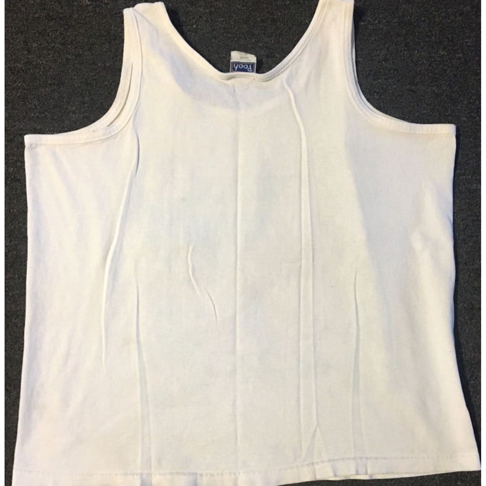 Disney VINTAGE 90s Winnie The Pooh Piglet Tank Top T-Shirt Mickey Mouse Disney Cartoon Grunge Fun White S Mens Fashion" Size US S / EU 44-46 / 1 - 5 Thumbnail