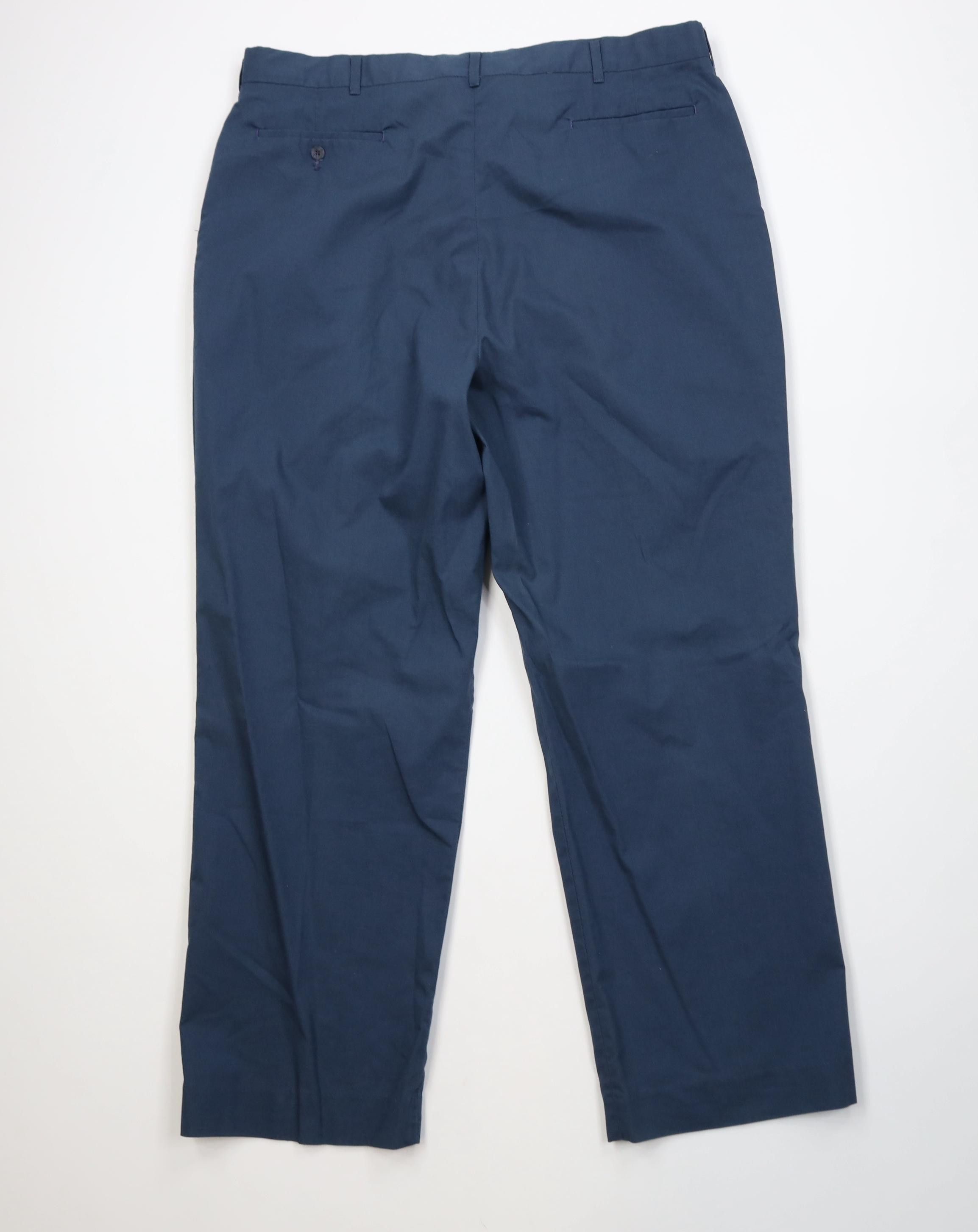 Vintage Vintage 90s Streetwear Wide Leg Chino Pants Trousers Blue Size US 40 / EU 56 - 10 Thumbnail