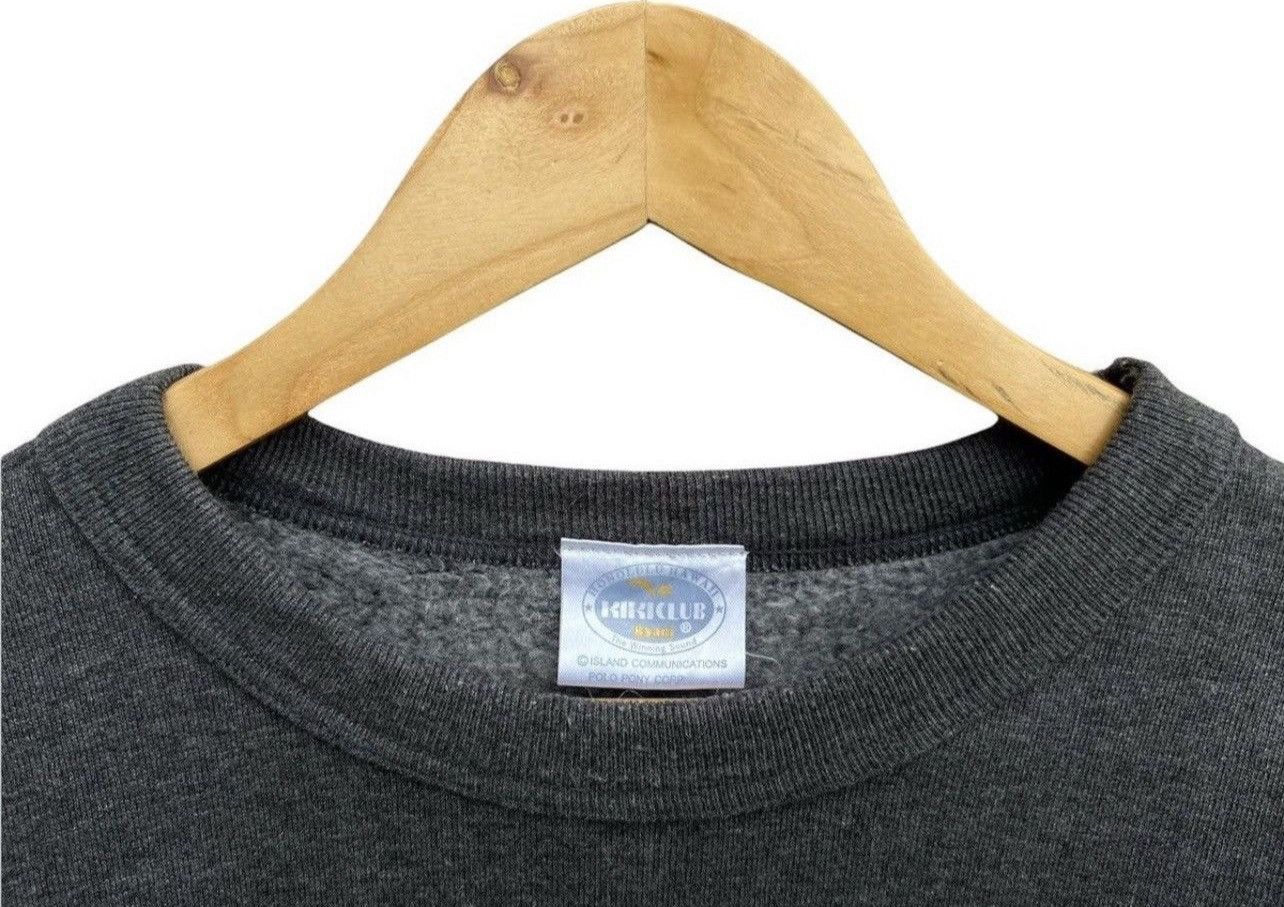 Vintage Vintage 90s Kiki Club Mini Embroidered Logo Grey Sweatshirt Size US M / EU 48-50 / 2 - 5 Thumbnail
