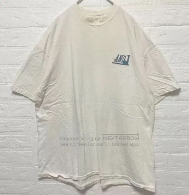 VINNY's Vintage AND1 90s Single Stitch T-Shirt. Size US L / EU 52-54 / 3 - 2 Thumbnail