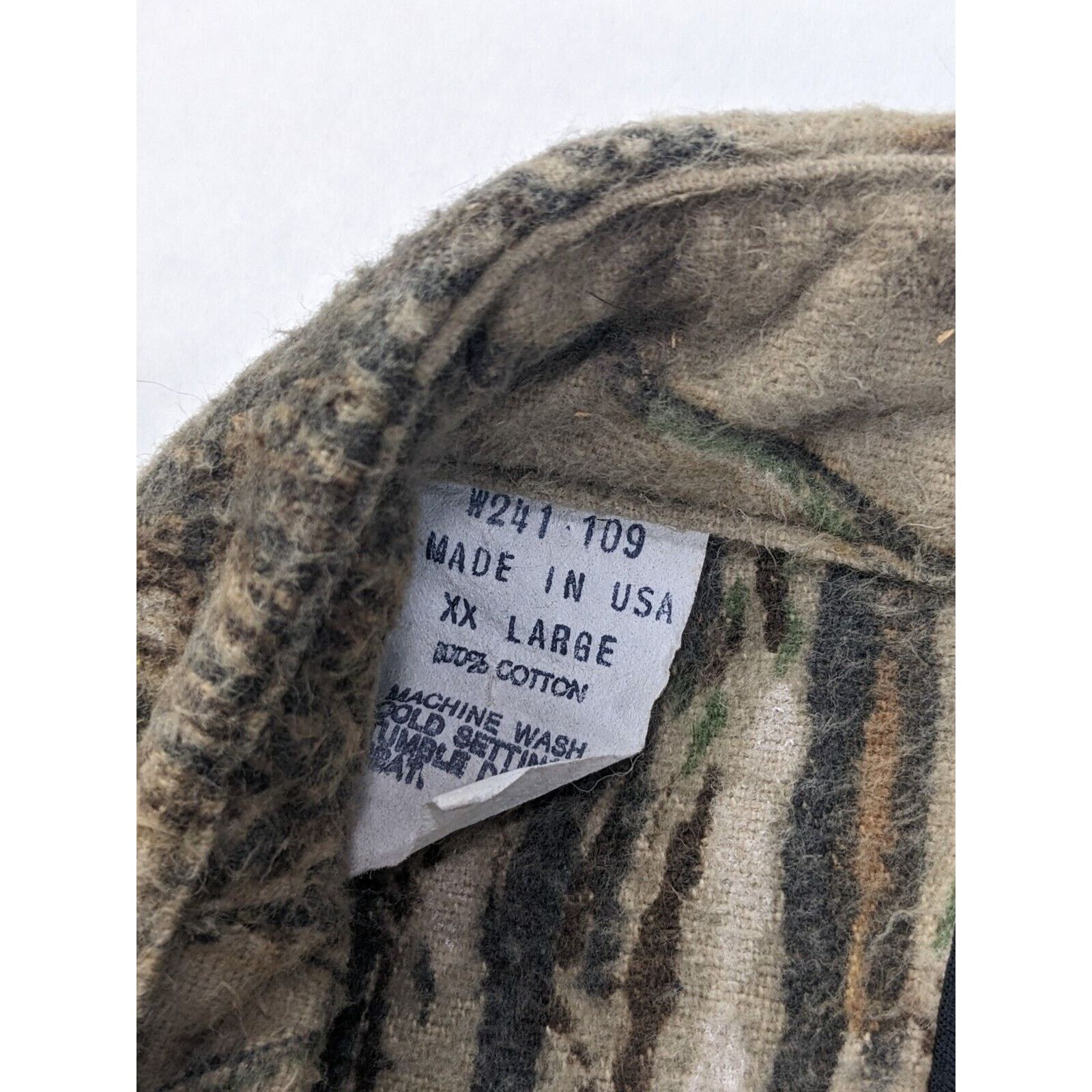 Other Vtg Rattlers Realtree Camo 2XL Heavyweight Cotton Flannel Size XXL / US 16-18 / IT 52-54 - 8 Thumbnail