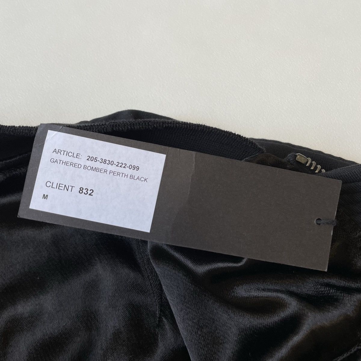 Haider Ackermann A/W 14 Perth Black Cotton Bomber Jacket Size US M / EU 48-50 / 2 - 13 Thumbnail