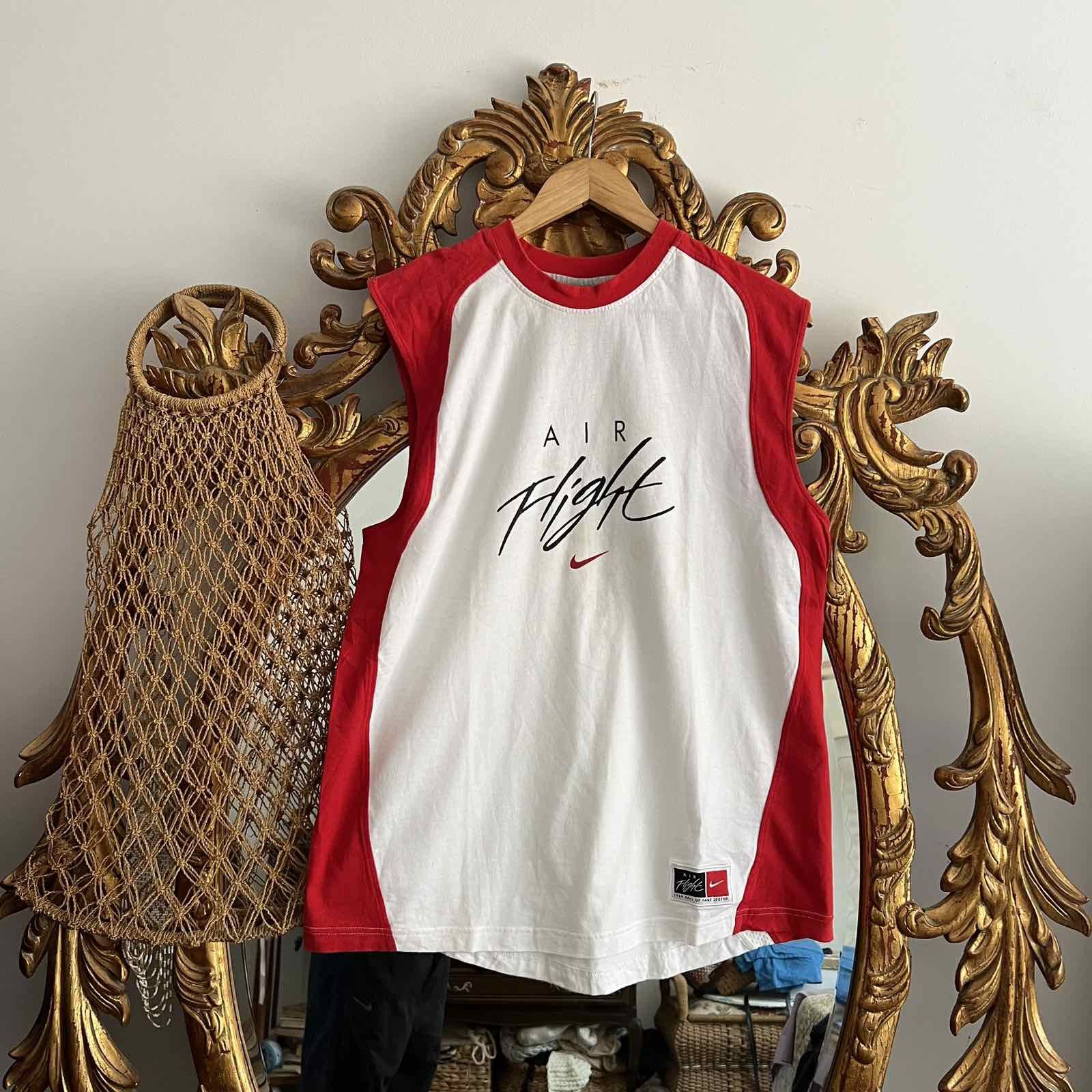 Jordan Brand × NBA × Nike 1990 NIKE AIR JORDAN FLIGHT TEE SZ L Size US L / EU 52-54 / 3 - 1 Thumbnail