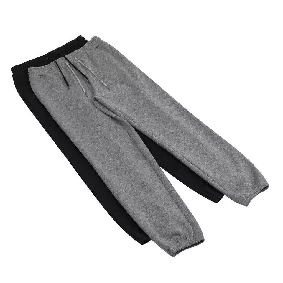 The Unbranded Brand Warm Fleece Joggers Pants Sherpa Lined Sweatpants Size 26" / US 2 / IT 38 - 4 Thumbnail