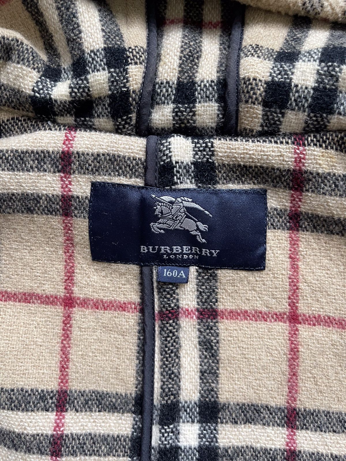 Burberry × Vintage Burberry Nova Check Duffle Coat Size US M / EU 48-50 / 2 - 19 Thumbnail
