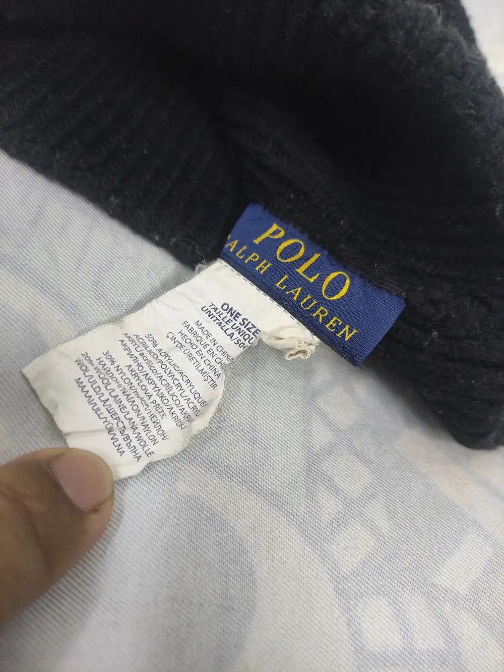 Polo Ralph Lauren POLO RALPH LAUREN FRENCH BULLDOG WINTER BEANIE Size ONE SIZE - 7 Thumbnail