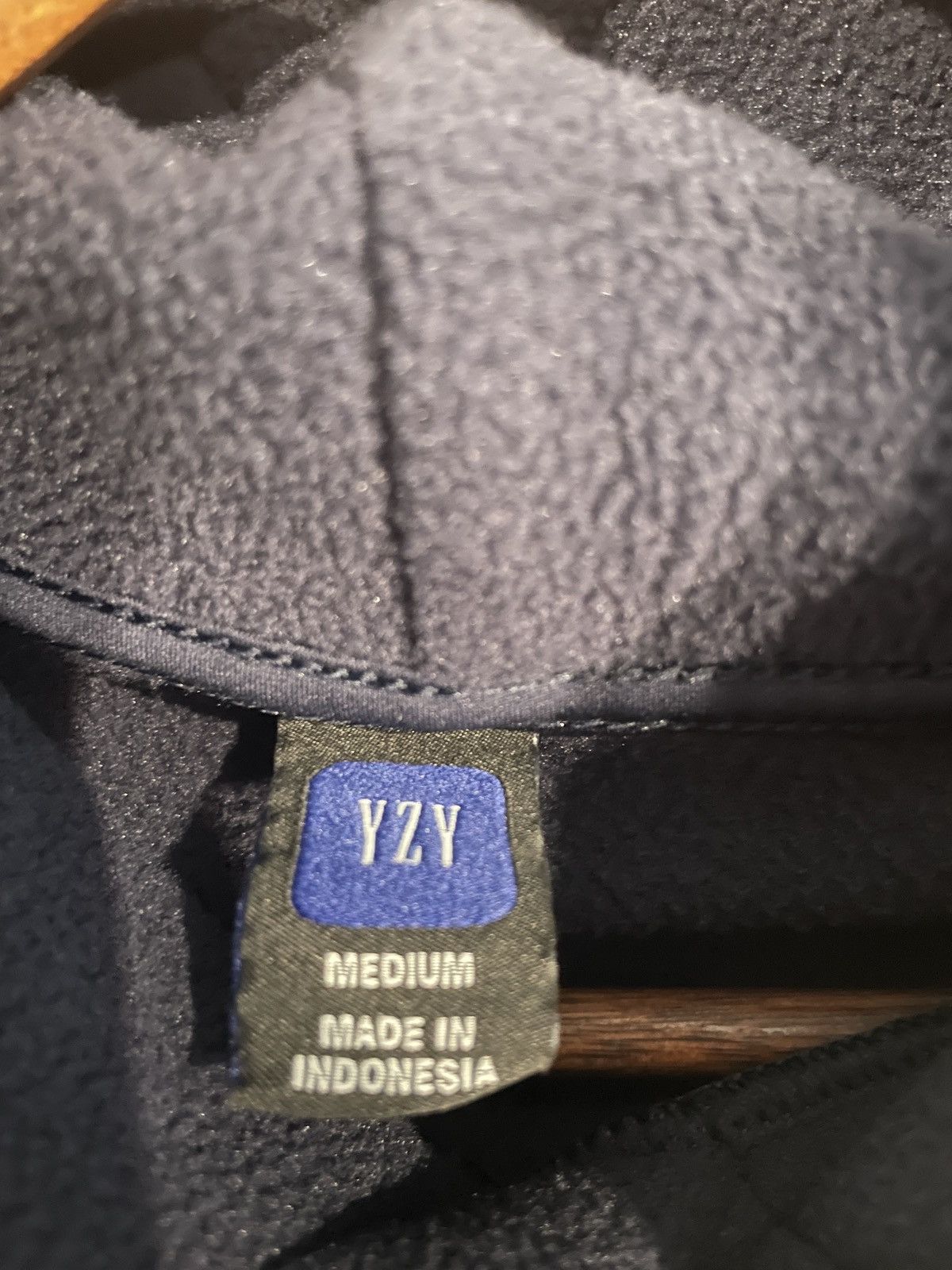 Yeezy Yeezy Gap Polar Fleece Hoodie Navy Size Medium (UNRELEASED) Size US M / EU 48-50 / 2 - 5 Thumbnail