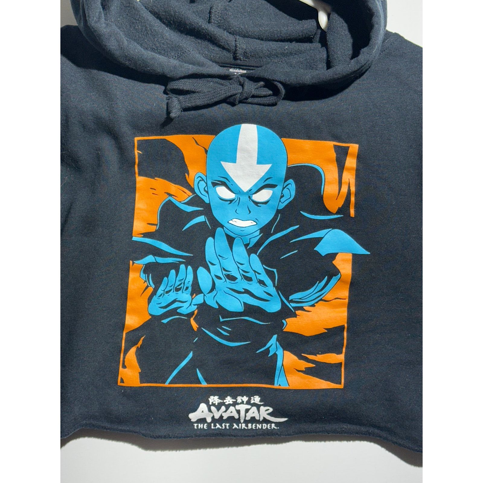 Nickelodeon Avatar The Last Airbender Bellybutton BlackHoodie SizeSmall Size S / US 4 / IT 40 - 3 Thumbnail