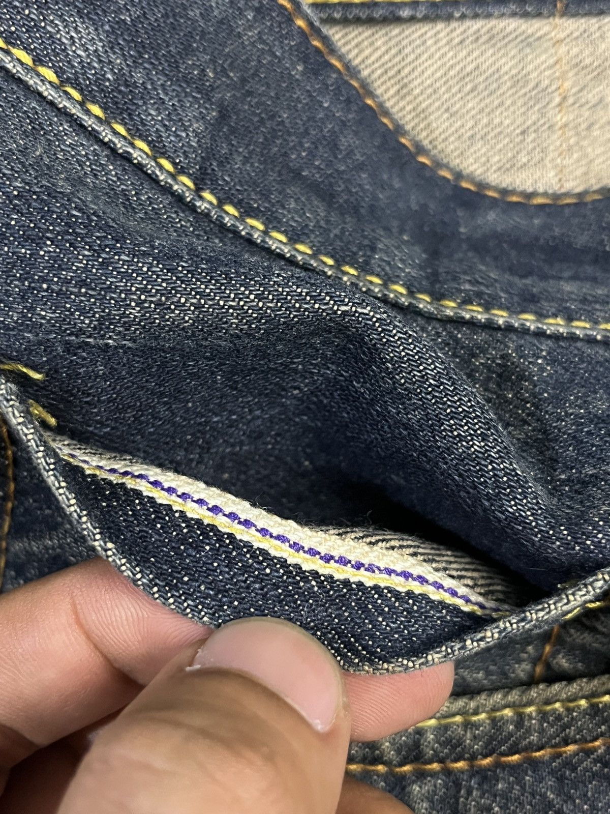 Evisu Rare Evisu Yamane Paris Distressed Selvedge Jeans Size US 36 / EU 52 - 19 Thumbnail
