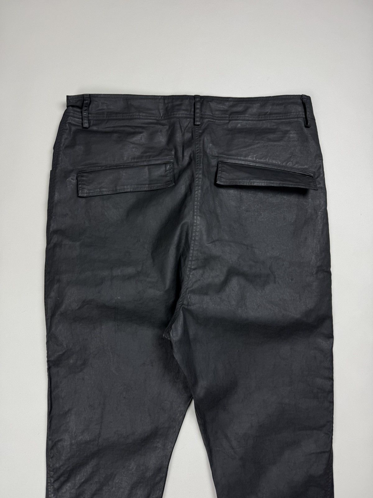 Rundholz BNWT! Rundholz Dip Coated Cotton Drop Crotch Pants Trousers Size 28" / US 6 / IT 42 - 23 Thumbnail