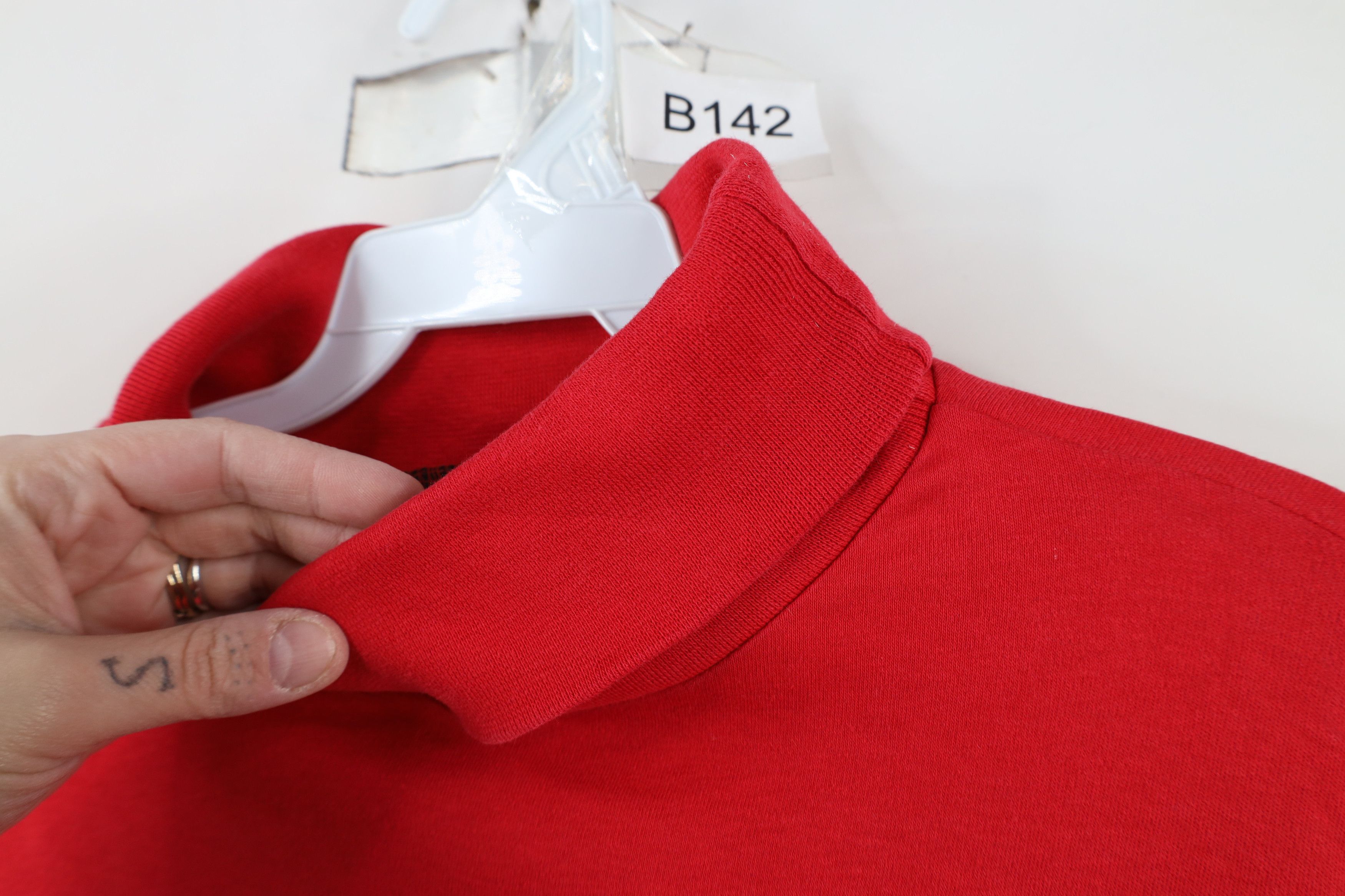 Eddie Bauer × Vintage Vintage 90s Eddie Bauer Long Blank Turtleneck T-Shirt USA Size US L / EU 52-54 / 3 - 7 Thumbnail