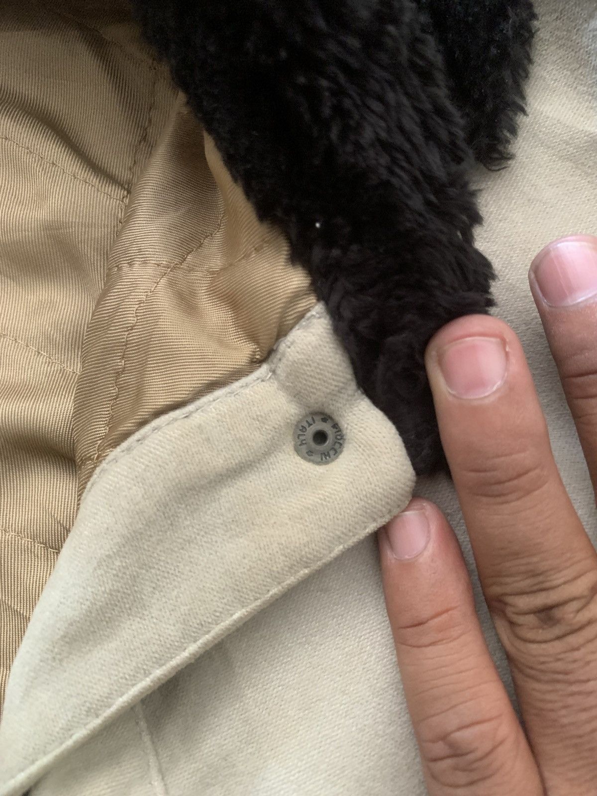 Fendi × Fragment Design ⚡️RARE⚡️Vintage 70s Fendi Varsity Bomber jacket Letterman Size US L / EU 52-54 / 3 - 11 Thumbnail