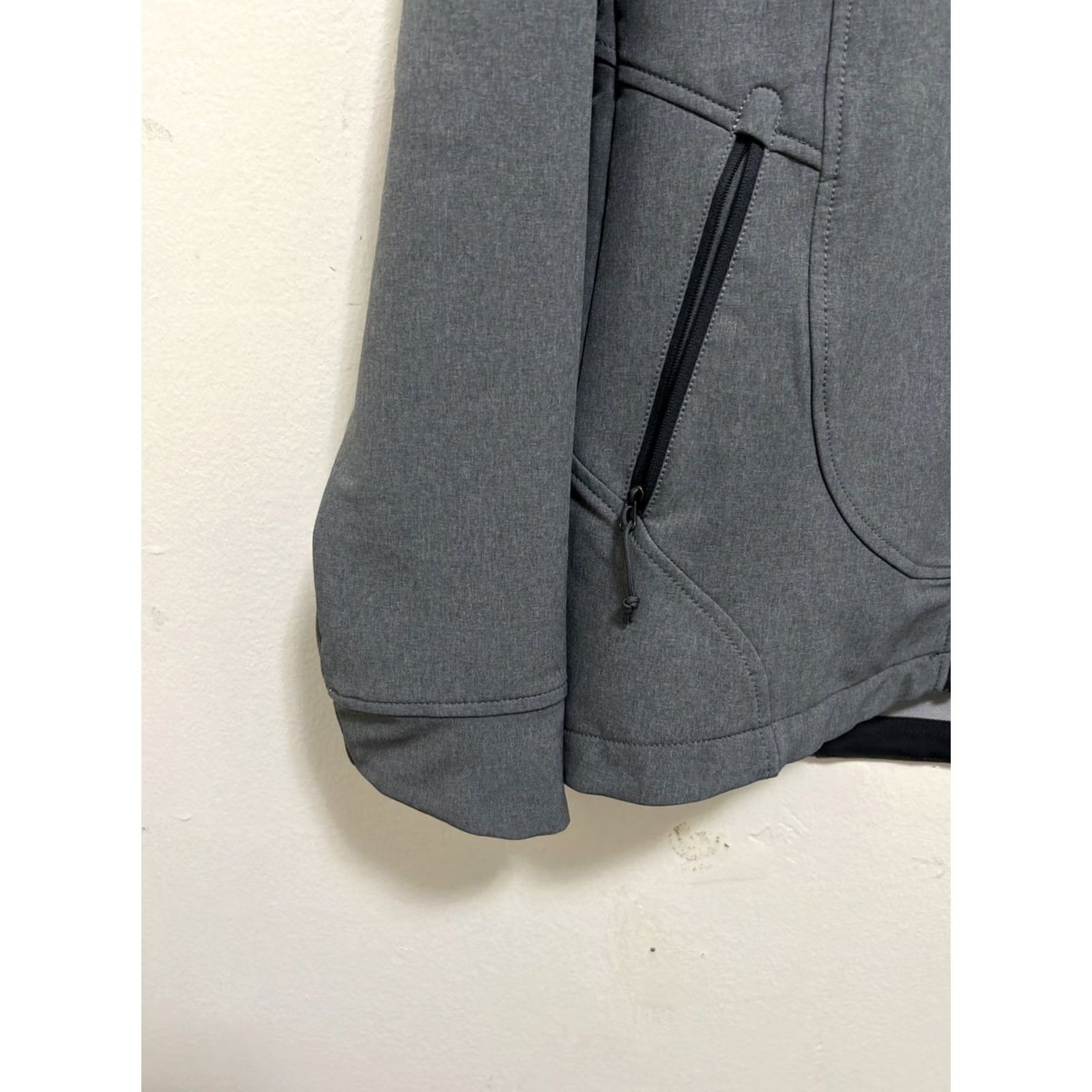 The North Face The North Face Windwall Jacket Womens Small Gray Full Zip Softshell Logo Size S / US 4 / IT 40 - 5 Thumbnail