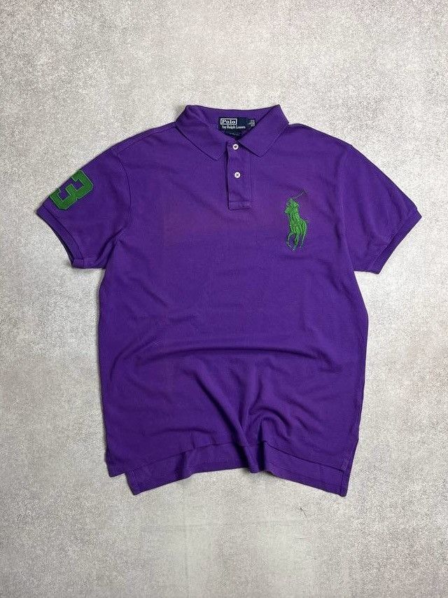 Polo Ralph Lauren Vintage Polo Ralph Lauren Sun Faded Chief Keef Style Shirt L Size US L / EU 52-54 / 3 - 1 Thumbnail