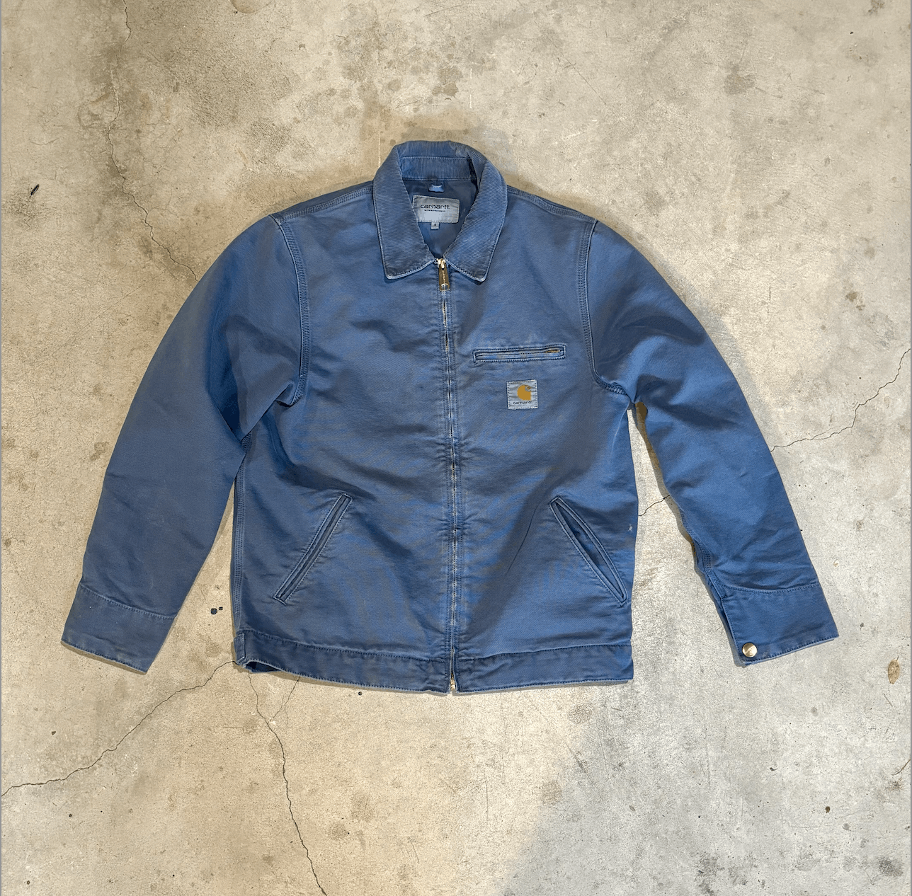 Carhartt Wip Carhartt Blue Detroit jacket limited Size US S / EU 44-46 / 1 - 1 Thumbnail