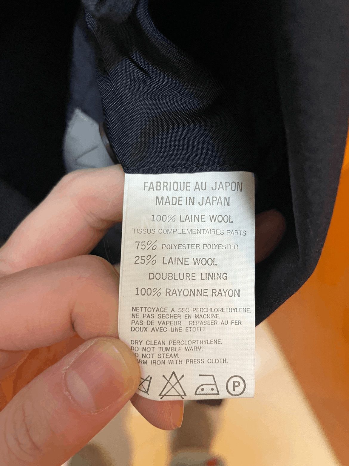 Yohji Yamamoto Yohji Yamamoto Pour Homme 98SS Purple Lining Suit-2508 Size US S / EU 44-46 / 1 - 8 Thumbnail