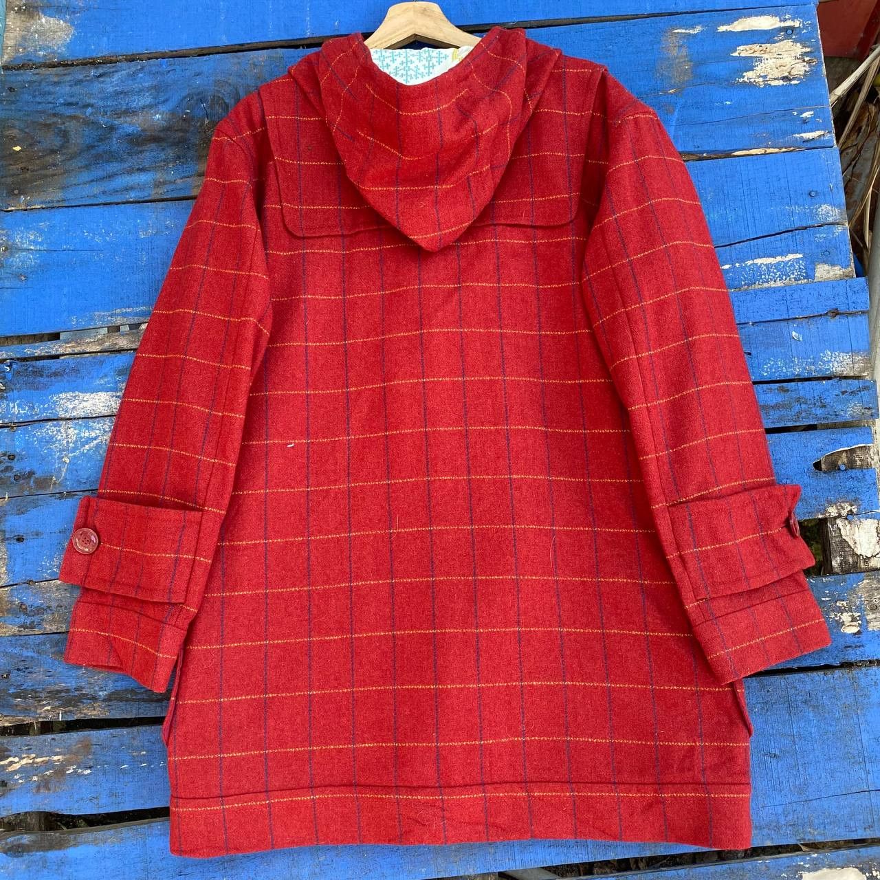 Issey Miyake × Ne-Net × Vintage Vintage Ne-Net By Issey Miyake Wool Duffle Long Jacket Size US L / EU 52-54 / 3 - 8 Thumbnail