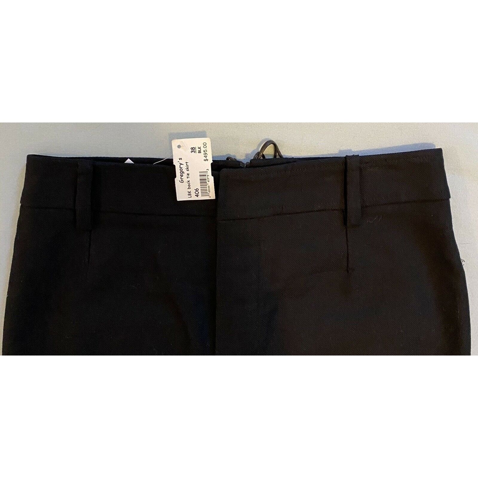 Vintage $495 NWT VTG Lou Barok Paris LBK 38 6/8 Corset Tie Skirt Pen Size 28" / US 6 / IT 42 - 5 Thumbnail