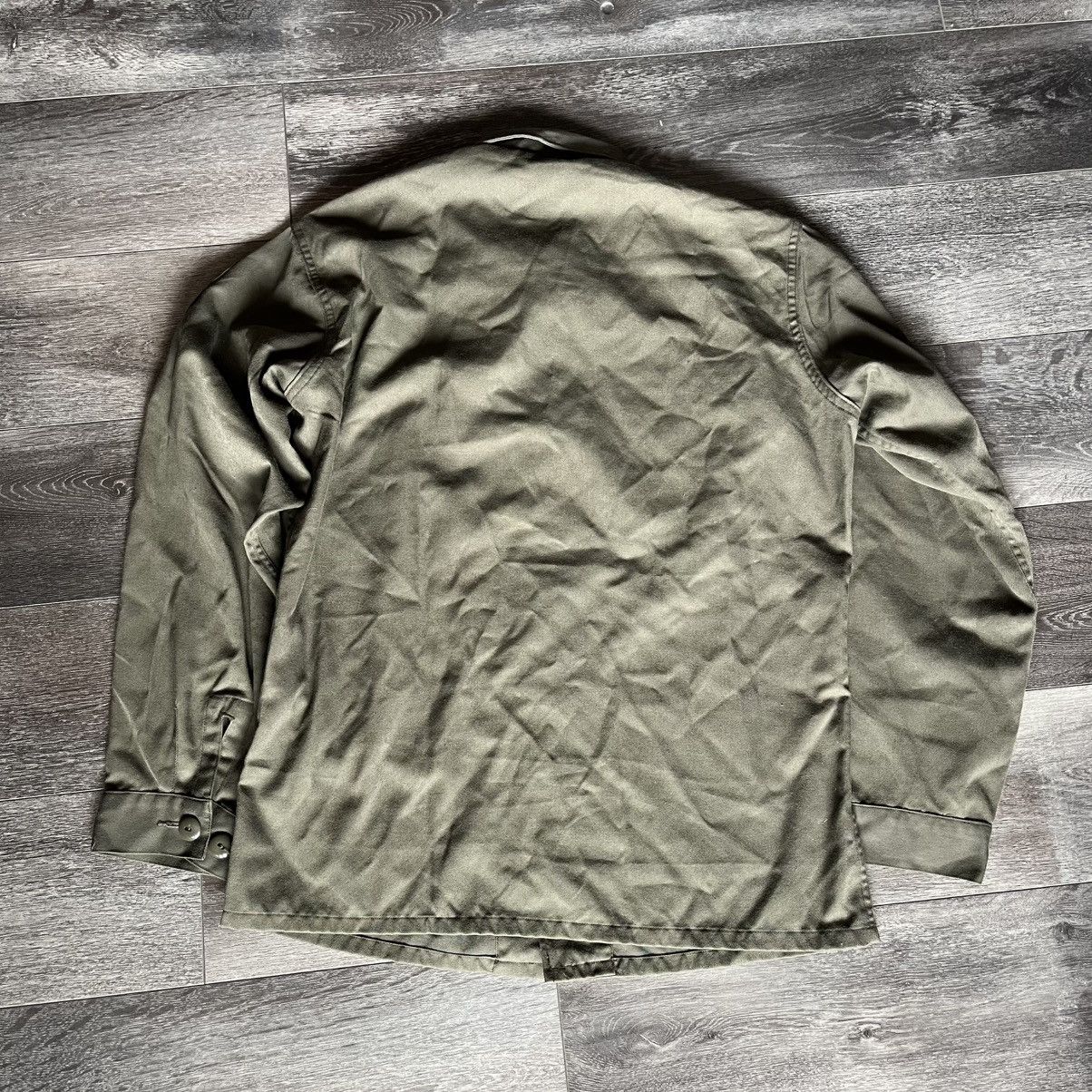 Vintage Vintage 80s German Army Military Field Button Up Shirt Khaki Size US L / EU 52-54 / 3 - 2 Thumbnail