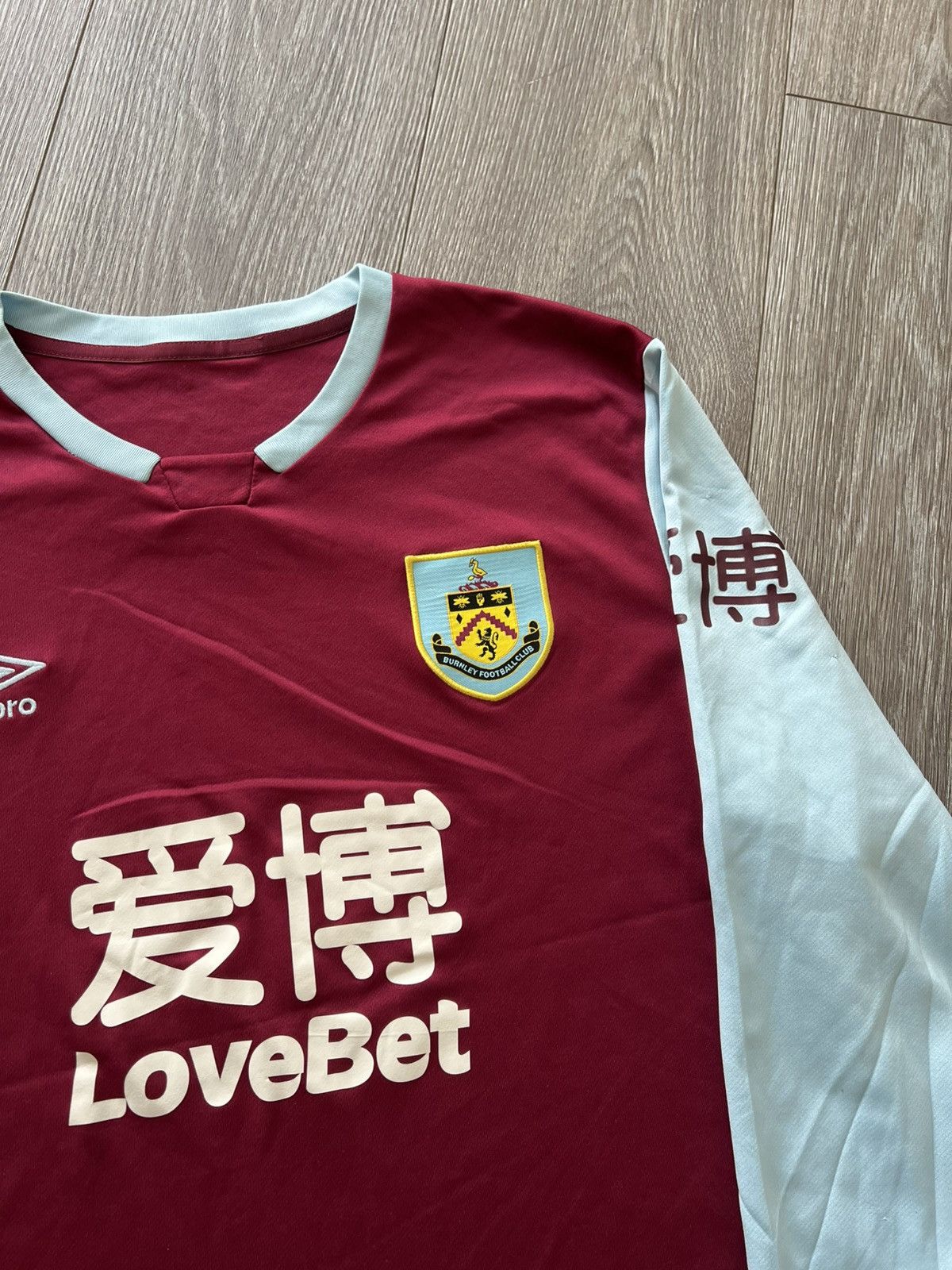 Umbro Umbro Burnley Fc Jersey Shirt Soccer Size US XL / EU 56 / 4 - 4 Thumbnail