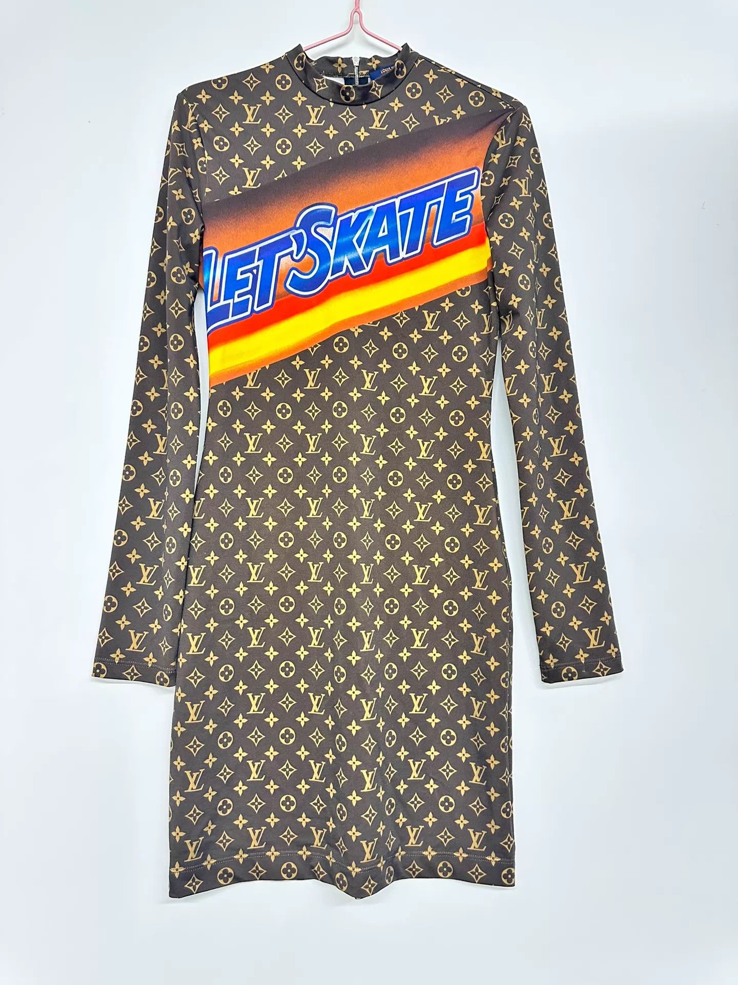 Louis Vuitton Louis Vuitton All Over Print women's S dress Size S / US 4 / IT 40 - 1 Thumbnail