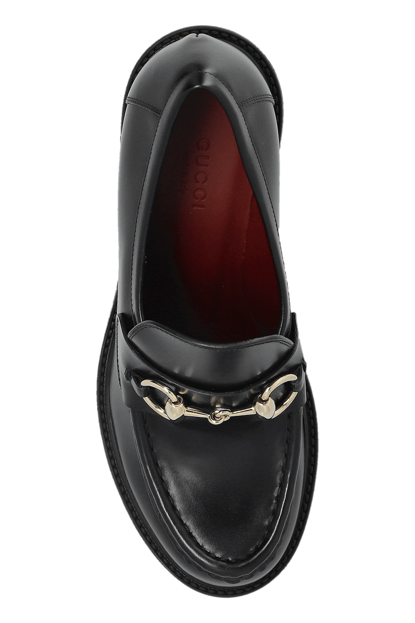 Gucci oc11z526 Leather Horsebit Ankle Boots in Black Size US 10 / IT 40 - 4 Thumbnail