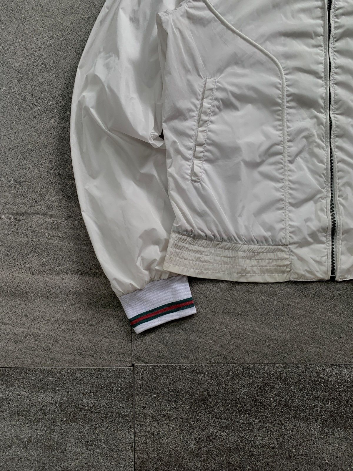 Gucci FREE TAX! 2000s Nylon Bomber Jacket by Tom Ford Size US M / EU 48-50 / 2 - 4 Thumbnail