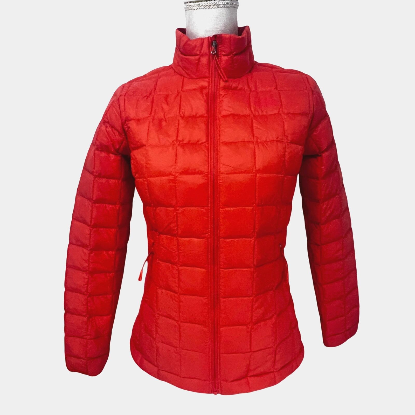 The North Face North Face Thermoball Eco Coral Orange Puffer Zip Jacket XS Size XS / US 0-2 / IT 36-38 - 1 Thumbnail