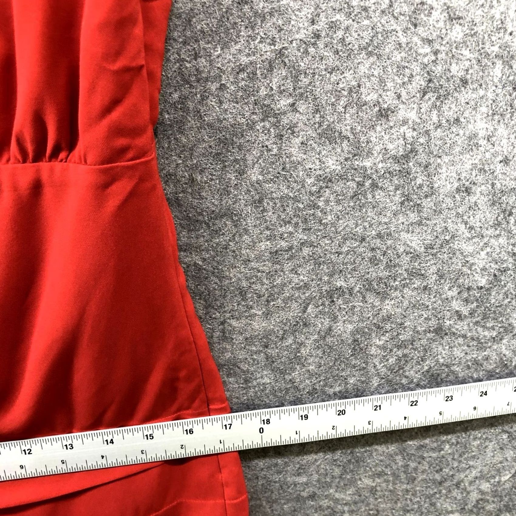 Nicole Miller Nicole Miller Sheath Dress Size 10 Red Silk Blend Cap Sleeve Pleated Formal Dress Size L / US 10 / IT 46 - 7 Thumbnail