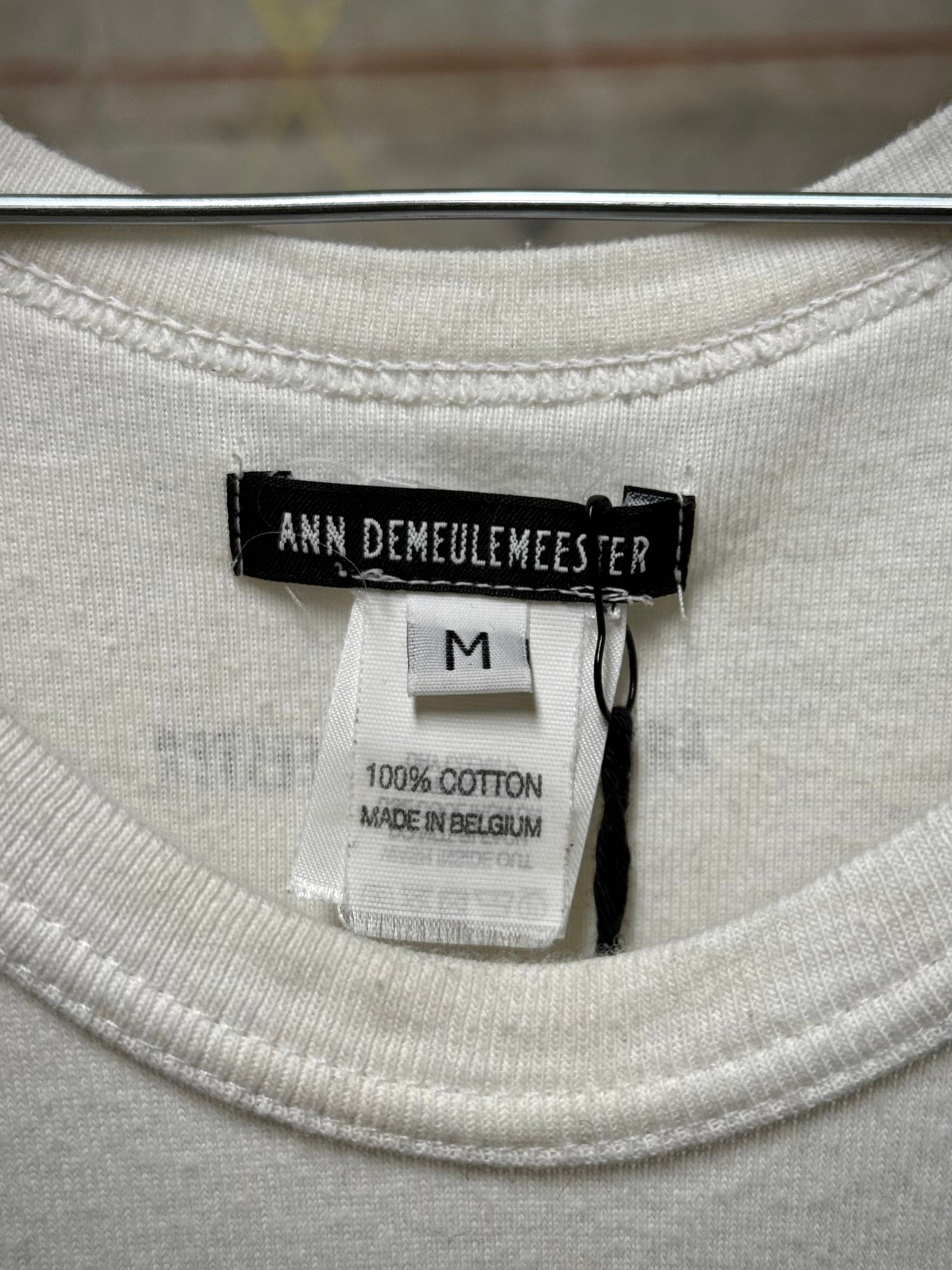 Ann Demeulemeester Ann Demeulemeester SS20 White 'Tempest' Print Tank Top Size M / US 6-8 / IT 42-44 - 6 Thumbnail