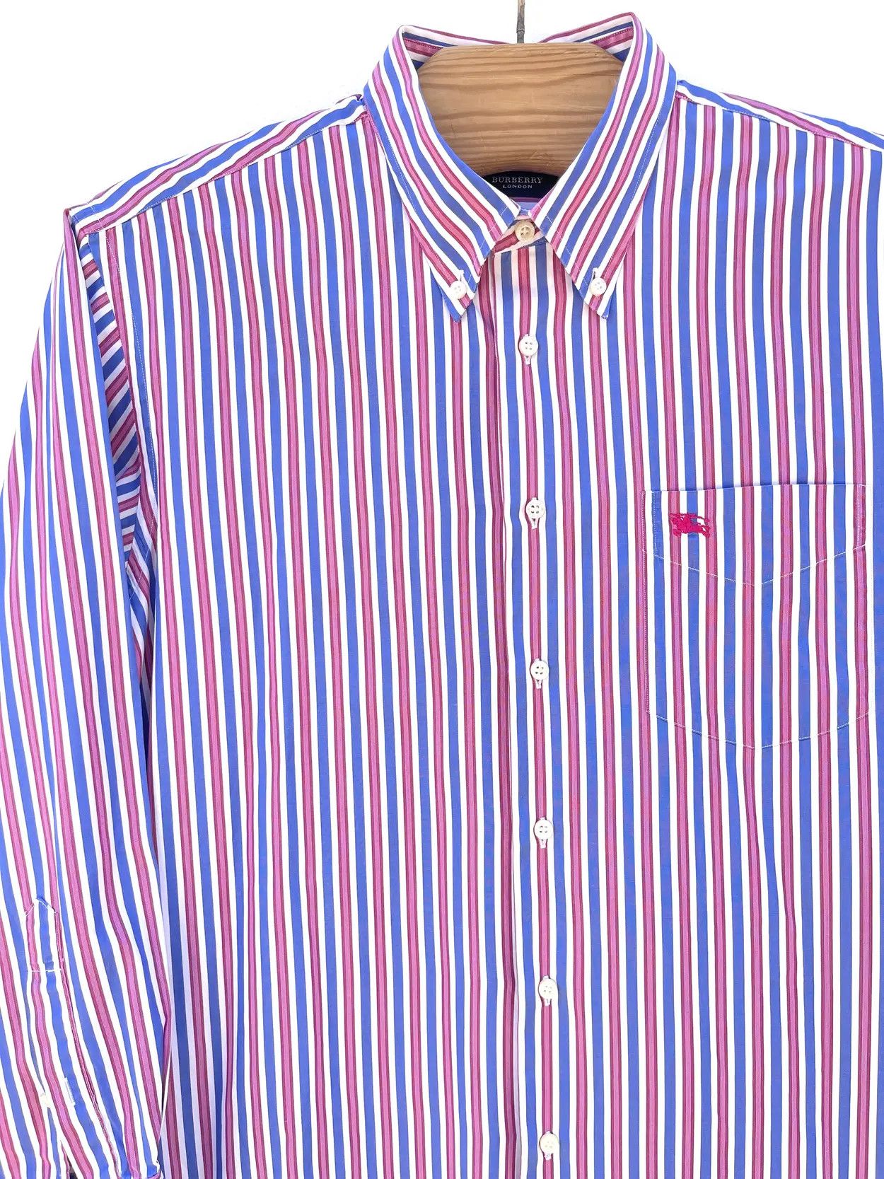 Burberry multicolored Burberry shirt striped size xl Size US XL / EU 56 / 4 - 4 Thumbnail